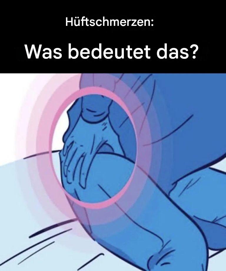 Hüftschmerzen: Was bedeutet das?