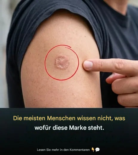 Diese kleine, runde Narbe an meinem Arm… Was bedeutet sie wirklich?